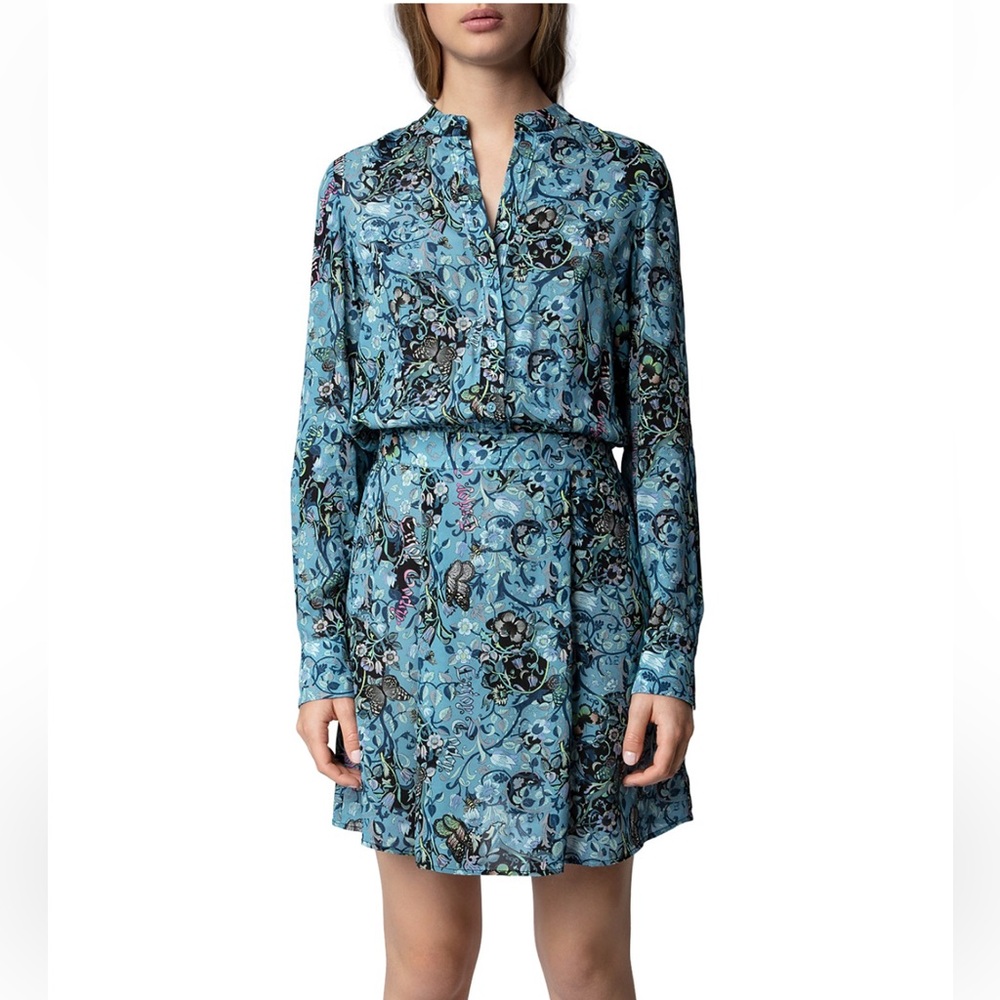 Zadig & Voltaire Refla Bohemian Patch Dress